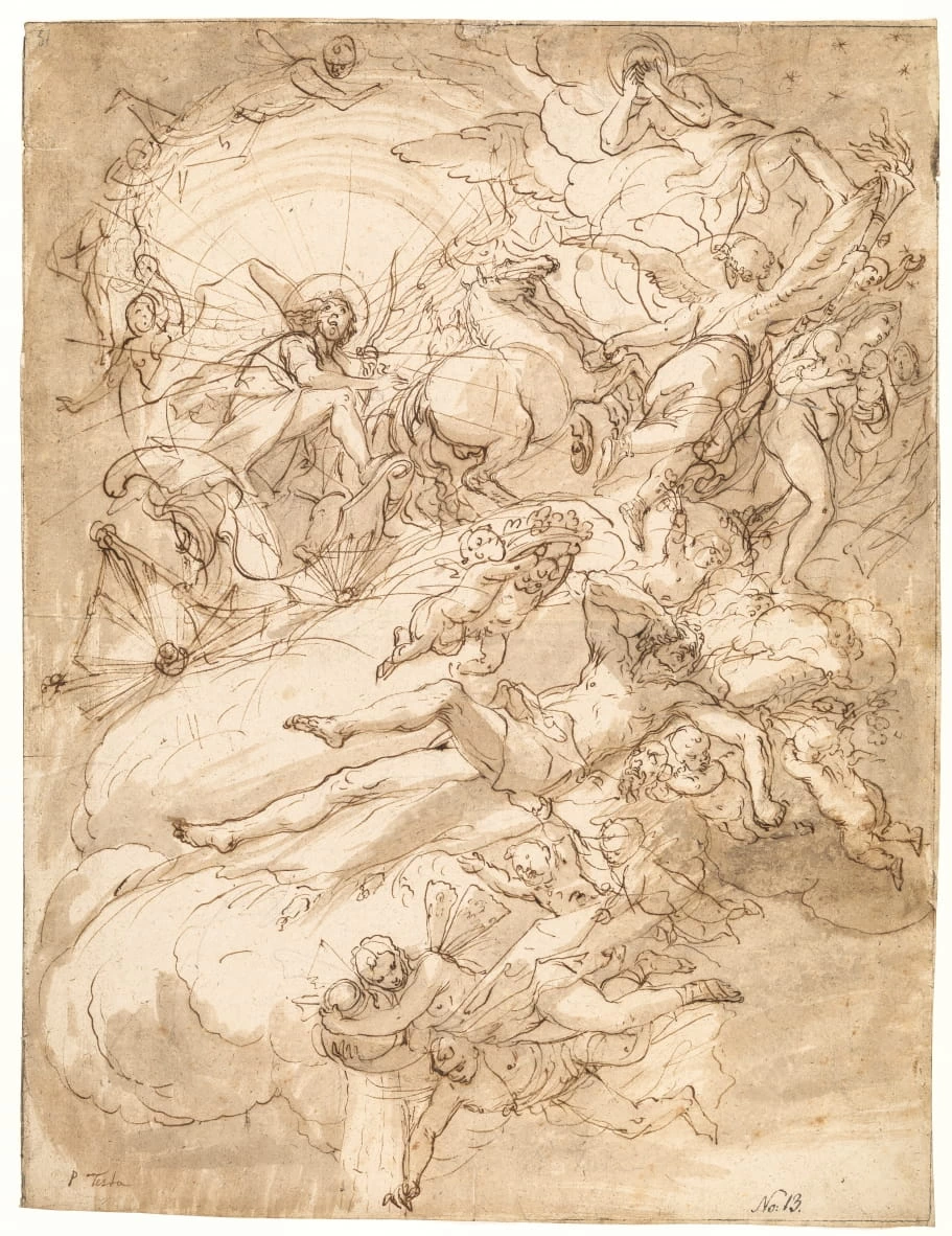 Studio per Apollo nel suo carro - Statens Museum for Kunst